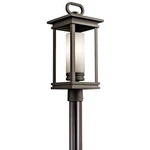 Kichler South Hope 1 Light Outdoor Post Rubbed Bronze - 49478RZ. Fixed Price $454.99.