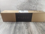 Kuzco Vesta 24" Led Terior Wall Sconce, Black/frosted AT7924-BK. Fixed Price $149.99.