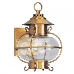 Livex Lighting 2221-22 Outdoor Wall Lantern Flemish Brass. Fixed Price $249.96.