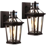Vianis Motion Sensor Outdoor Lights Oil Rubbed Bronze Dusk To Dawn Wall. Fixed Price $169.22.