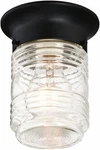Design House 587220 Jelly Jar 1-LIGHT Indoor/outdoor 4.83", Matte Black. Fixed Price $26.42.