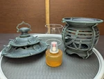Rare Hanover Lantern GS87 Vgn Verde Patio Oil Diffuser Matches Longwood Lights. Fixed Price $105.00.
