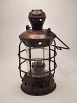 Copper Metal Lantern Oil Lamp Vintage Style Decorative World Market. Fixed Price $19.97.