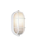 Designers Fountain Bulkhead 1-LIGHT White Exterior Incandescent. Fixed Price $18.00.