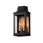 Maxim Lighting Savannah Vx 2 Lt Outdoor Mount, Copper/black/clear - 40914CLACPBO. Fixed Price $232.20.