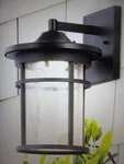 Jonathan Y Porto Large 14 In. Black Integrated Led Outdoor Wall Lantern Sconce. Fixed Price $75.95.