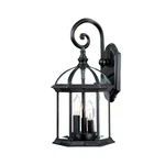 Acclaim Lighting 5273 Black Dover 3-LIGHT 19"H Outdoor Wall Sconce. Fixed Price $112.00.