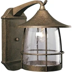 Progress Lighting P5764 Prairie 1 Outdoor Wall Sconce - Burnished Chestnut. Fixed Price $292.50.