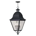 Livex Lighting 2547-04 Amwell Black Outdoor Pendant Lan. Fixed Price $1449.90.