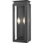 Z-lite 5018S-BK Nova 2 Light 16.5 Inch Black Outdoor Wall. Fixed Price $238.00.
