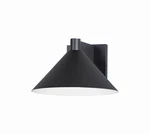 Black Led Outdoor Wall Sconce From The Conoid Collection. Fixed Price $148.00.