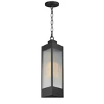 Maxim Triform 1LT 7.5" Led Outdoor Pendant, Bk/brass/ribbed - 30764CRBKAB. Fixed Price $201.60.
