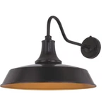 Vaxcel Dorado 18" Outdoor Wall Light, Gold/bronze - T0572. Fixed Price $199.99.