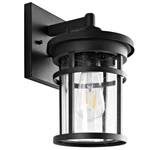 Safavieh Senta Outdoor Wall Lantern Clear / Black. Fixed Price $70.73.