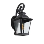 Tidoin 21-INCH 1-LIGHT Black Outdoor Wall Lantern Sconce With Clear Glass. Fixed Price $94.95.