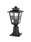 Elegant Lighting OD303P16 Macon 16" Tall Post - Black. Fixed Price $94.00.