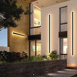 2PACK 23.6INCH Long Outdoor Modern Led Wall LIGHT,18W Waterproof IP65 Warm Wh.... Fixed Price $139.14.