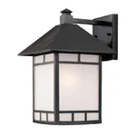 Used Acclaim Lighting 9012BK Artisan - One Outdoor Wall Mount 8.5 Inches. Fixed Price $104.00.