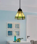 Hampton Bay Tiffany Style Adjustable Mini Pendant Fixture - Sonoma Pattern. Fixed Price $49.99.