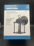 Nuvo Lighting 60/3463 Black 9"H Outdoor Wall Sconce With Glass Panel Shades. Fixed Price $30.00.