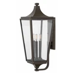 Hinkley Lighting 3-LT Outdoor Jaymes Large Wall Mount, Bronze 1295OZ. Fixed Price $549.00.
