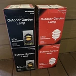 Weatherproof Tier Aluminum Garden Lamp Pass & Seymour #GARD3BK. Set 4. Read. Fixed Price $99.00.
