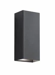 Kichler Walden In/out Wall 2LT Led, Text Blk, Clear Temp W/in Etch - 49551BKTLED. Fixed Price $117.99.