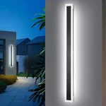 47.2" Led Outdoor Wall Light, Dimmable 3CCT Linear Sconce Lamp. Fixed Price $78.61.