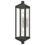 Livex Lighting 20583 Nyack 24" Tall Outdoor Wall Sconce - Black. Fixed Price $549.96.