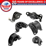Motor & Trans Mount Set For 1992-1993 Honda Civic Dx/lx 1.6L Auto. Fixed Price $91.11.