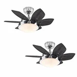 Ciata Lighting 24 Inch Quince Ceiling Fan With Led Fixture Pack. Fixed Price $182.13.