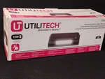 Utilitech Brown Fluorescent Porch Light Dusk To Dawn Wall. Fixed Price $29.95.