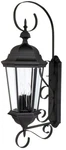 Capital Lighting 9723 Black Carriage House 3-LIGHT Outdoor Wall Sconce. Fixed Price $444.00.