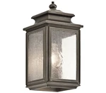 Kichler Wiscombe Park Outdoor Wall Sconce Lighting, 75 Total Watts Olde Bronze. Fixed Price $168.43.