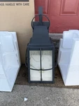 Kichler 49554BKT Tolerand 1-LIGHT 20.25" Large Outdoor Wall In Textured Black. Fixed Price $160.00.