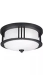 Sea Gull Lighting 7847902-12 Crowell Outdoor Ceiling Black. Fixed Price $189.99.