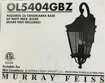 Feiss OL5404GBZ - Light 30 Inch Grecian Bronze Outdoor Wall Sconce. Fixed Price $299.99.