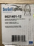 Sea Gull LIGHTING,PART#8621401-12 Lakeview 12" Black Outdoor Wall Sconce. Fixed Price $40.50.