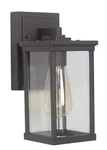 Oiled Bronze (outdoor) One Light Wall Lantern From The Riviera. Fixed Price $96.40.
