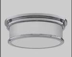 Park Harbor PHFL4033BN Flush Mount Ceiling Fixture, Brushed Nickel. Fixed Price $120.00.