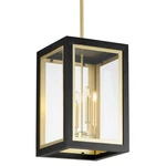 Maxim 30058CL Neoclass 4 Light 12"W Outdoor Pendant - Gold. Fixed Price $304.30.