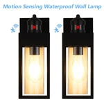 Letry Pack Rectangle Outdoor Wall Light Motion Sensor Waterproof E26 Lamp. Fixed Price $86.73.