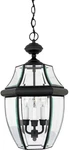 Quoizel NY1179 Newbury Light 13"W Outdoor Pendant Lantern - Black. Fixed Price $305.99.