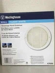 Westinghouse Lighting 6783600 One-light Exterior Wall Fixture, White Finish. Fixed Price $21.95.
