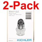 Kichler 2-PACK Janiel Classic Bronze Indoor Wall Sconce Light, Clear Glass Shade. Fixed Price $42.86.