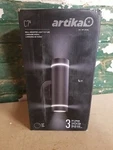 Artika Medium C7 2-LIGHT Black Outdoor Wall Mount Cylinder. Fixed Price $25.00.