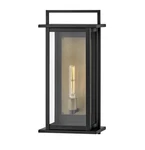 Hinkley 24025BK Langston Large Wall Mount Lantern 1 Led Light Black. Fixed Price $185.00.