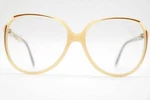 Vintage Silhouette 1103 20 56 15 135 Beige Brown Oval Eyeglasses Nos. Fixed Price $49.96.