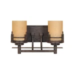 Designers Fountain 2-LIGHTS Mission Ridge Vanity Fixture, 14.5 Inch Wal.... Fixed Price $217.00.
