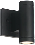 Portico 6 1/2" High Matte Black Led Outdoor Wall Light. Fixed Price $238.00.